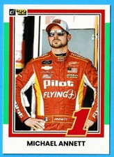 2022 Panini Donruss Racing Lime Green Retro Michael Annett #188
