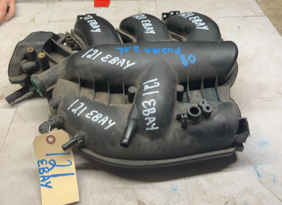 Conjunto de colector de admisión superior motor Ford Fusion Mercury Milan 2006-2009 3,0 L Foto 2 de 4