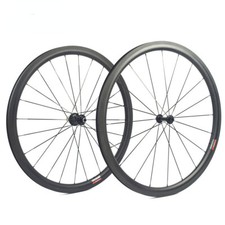 Set ruote leggero carbonio 700C bicicletta bici corsa ruote briscola freno cerchio