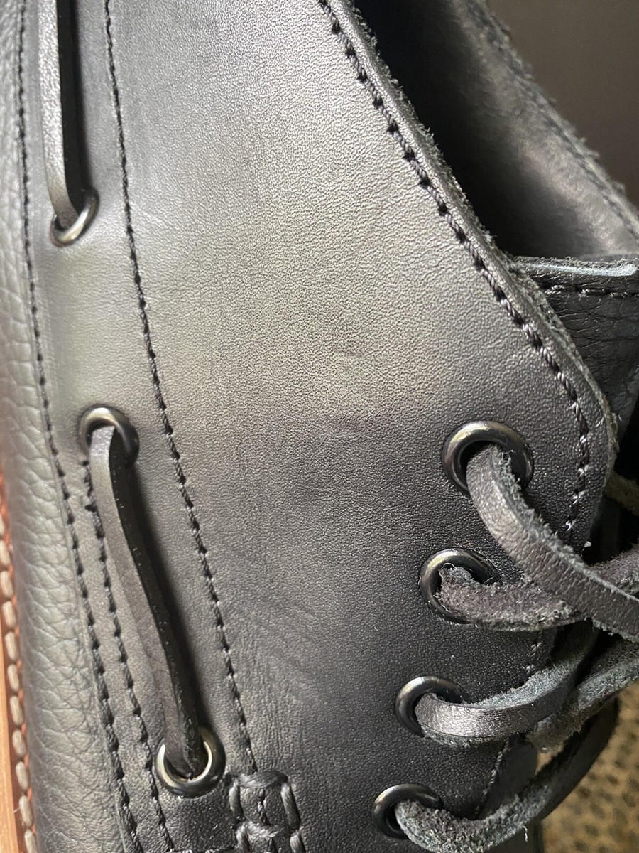 Sperry Cloud X Black Leather X Corduroy X Vibram STS21619  display picture 1