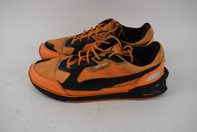 PUMA Low Racer x BMW Motorsport Orange Glow Shoes Mens Size 8.5