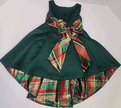 white christmas dresses Black Red Green Striped Christmas Tree Pants Set main image 1