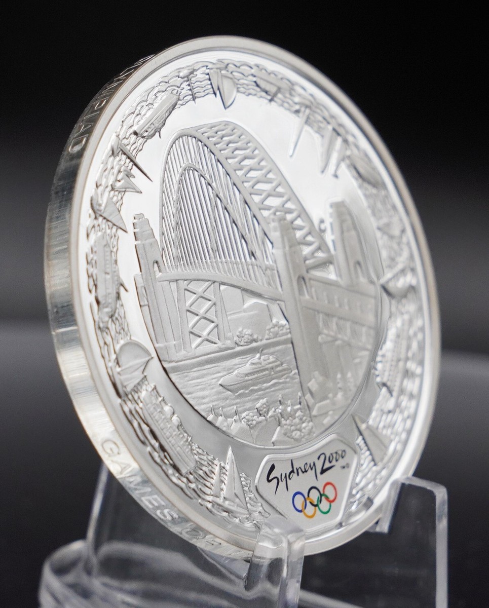 2000 Sydney XXVII Olympics Harbour Bridge 1oz 999 FINE Silver