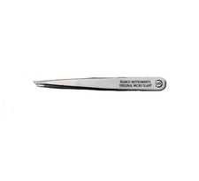 Micro Slant Tweezer Bianco Instruments Made in USA Stainless 4" with case