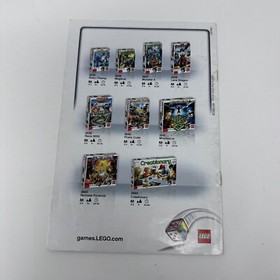 LEGO 3862 Harry Potter Hogwarts Board Game Instruction Booklet and Manual Only