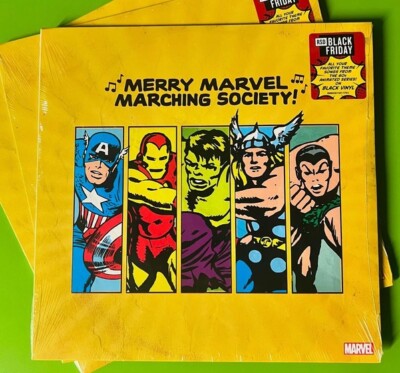 Marvel Chorus Merry Marvel Marching Society  Vinyl LP  BF2024 Black Friday