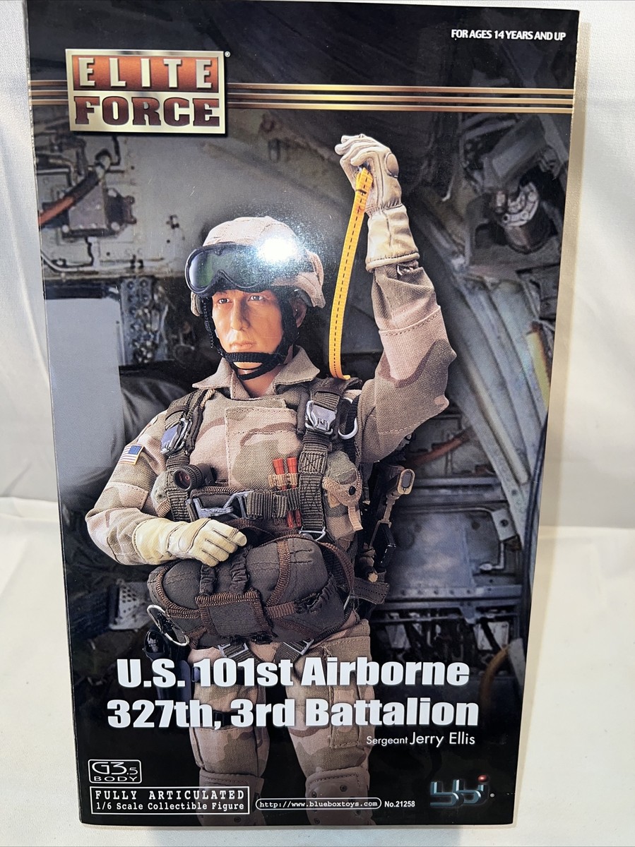 Elite Force US 101st Airborne 327th Sergeant Jerry Ellis BBI Elite Force US 101st Airborne 327th Sergeant Jerry Ellis BBI