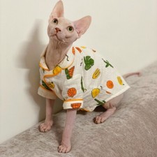 Cotton Pajamas Sweat-absorbent Breathable Sphinx Hairless Cat German Clothes