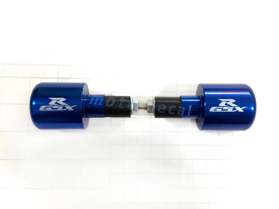Для Suzuki Hayabusa GSXR 600 GSXR750 руль конец ползунок крышка штепсельная вилка CNC синий - Изображение 2 из 4