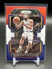Talen Horton-Tucker 2021-22 Panini Prizm Red White and Blue Los Angeles Lakers