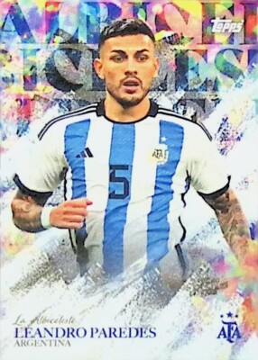 2023 Topps Argentina World Champions Leandro Paredes