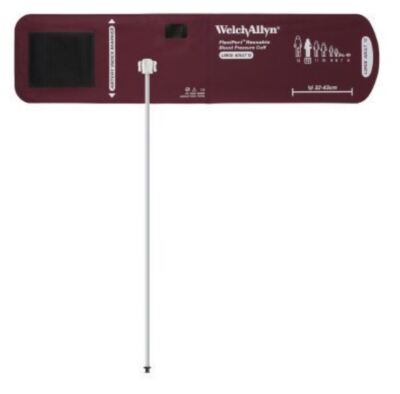 Welch Allyn Blood Pressure Cuff FlexiPort Adult Arm Size 12 Cuff - REUSE-12L-1TP