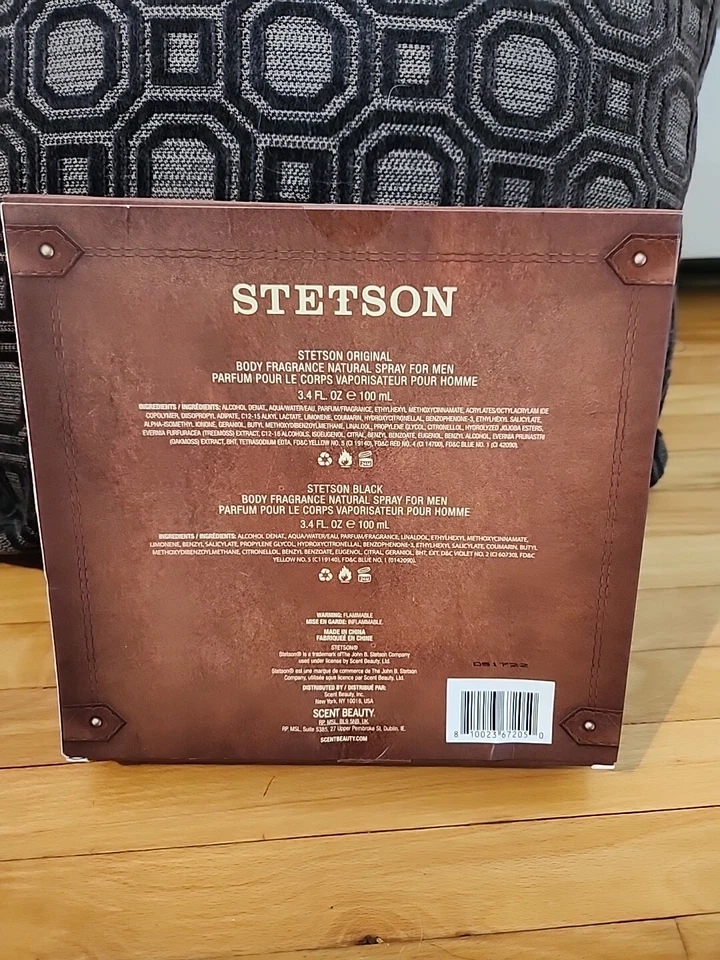 RARO JUEGO DE REGALO DE 2 PIEZAS EVERON SPRAY CORPORAL NEGRO DE 3,4 OZ Y ORIGINAL DE 3,4 OZ NUEVO... Foto 3 de 3