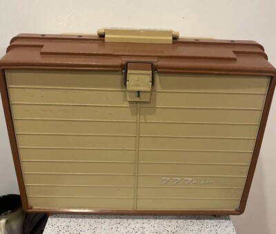 VINTAGE PLANO 777 GIANT FISHING TACKLE BOX OR HOBBY/CRAFT STORAGE BOX  ORGANIZER