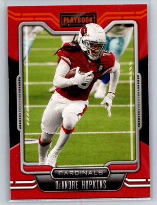 2021 Panini Playbook #2 DeAndre Hopkins Orange