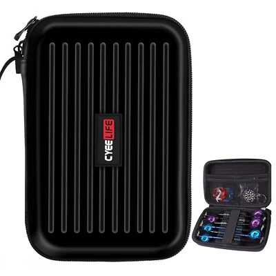CyeeLife-dartpfeile Tasche für 6 Dartpfeile, Dart case Tragetasche Zubehör
