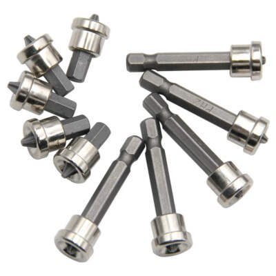 5pc Gypsum Board Special Screw Positioning Screwdriver Head Hexagonal Handle Woo