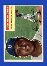 1956 Topps Set-Break #235 - Don Newcombe EX-EXMINT *GMCARDS*