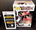 Todd McFarlane Venom Autographed Eddie Brock Drawer Signed Funko JSA Protector 5