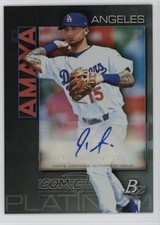 2020 Bowman Platinum Wal-Mart Top Prospects Auto Jacob Amaya #TOP-5 Auto 1hr7