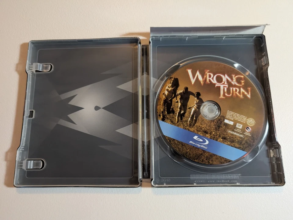 Wrong Turn (Bluray STEELBOOK) Eliza Dushku Emmanuelle Chriqui OOP RARE HORROR - Image 4 of 4