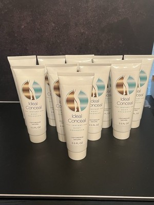 LOT OF (10) Ideal Conceal Instant Body Enhancer Light/Medium - Natural 2.5 fl oz
