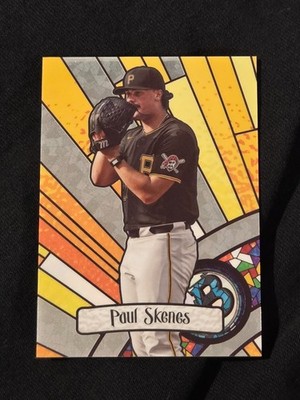 2023 Bowman Draft Paul Skenes Stained Glass Insert Rc