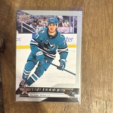 Upper Deck 2025-26 NHL Star Rookies Michael Misa #13 San Jose Sharks