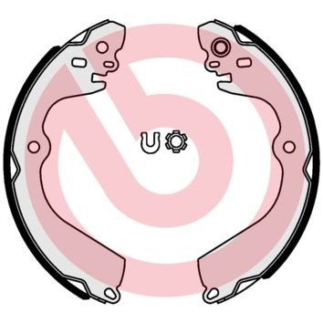 Brembo Bremsbackensatz S 56 548 FüR Nissan-image