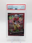 POP 1 FIRST to MARKET! 2025 Panini Prizm Christian McCaffrey Red Choice /20 #156