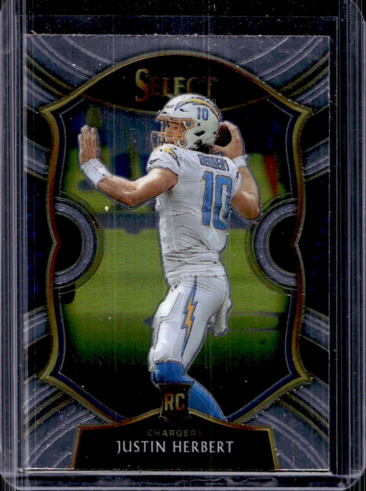 2020 Select Justin Herbert RC Rookie Concourse #44 Chargers