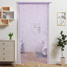 Door String Curtain Doorway Beads Curtains,Hanging Room Divider Beaded Decor Hip