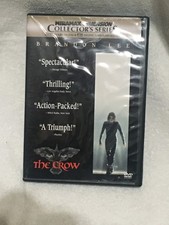 The Crow DVD 1994 Collector's Series Brandon Lee Alex Proyas 2-Disc Set