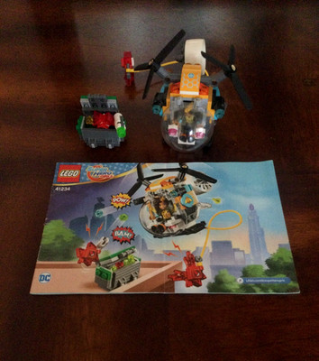 LEGO: DC Superhero Girls: Bumblebee Helicopter (41234) w/ manual 100% complete