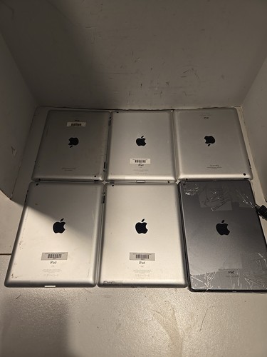 Apple IPad Lot of 6 Untested For Parts 