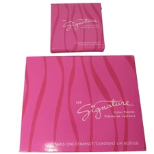 Mary Kay Signature Custom Compact Lot Refillable Color Palette Silver 9004 9071