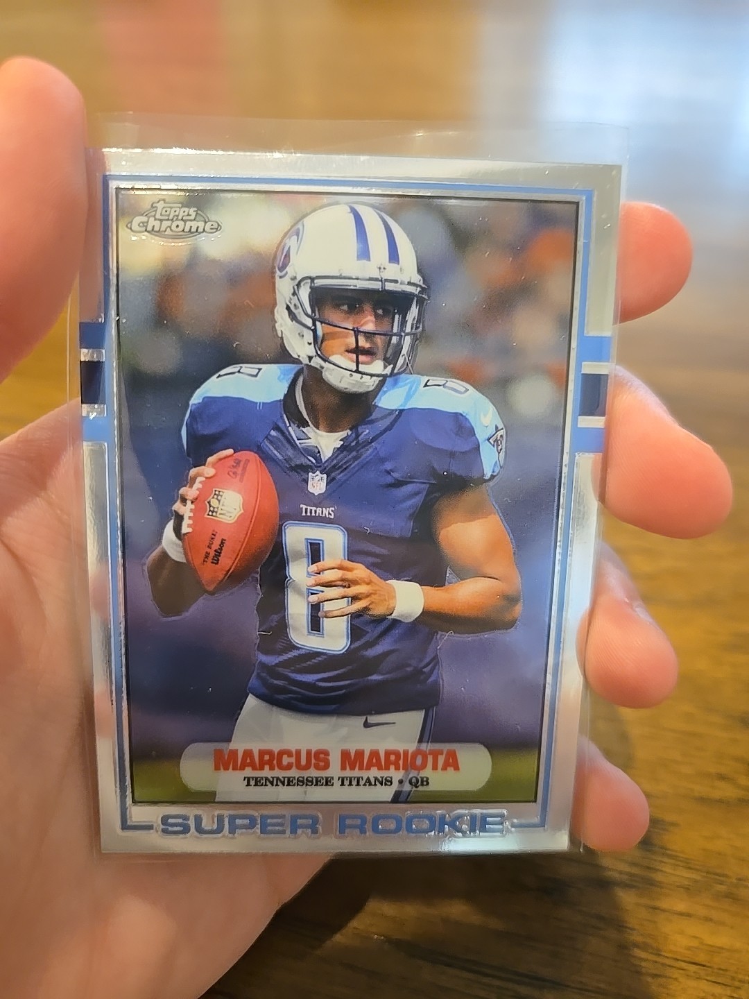 Marcus Mariota Topps Chrome 1989 Super Rookie #89MM Refractor