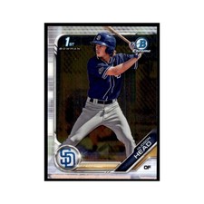 Hudson Head 2019 Bowman Draft Chrome #BDC-69 San Diego Padres Baseball Card NM