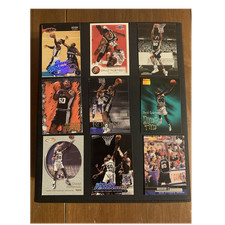 Fleer David Robinson San Antonio Spurs 9-Card Lot 1999-00 Fleer Ultra/SkyBox