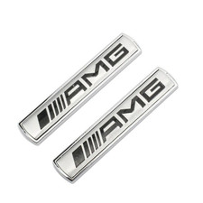 1 x AMG Logo Kotflügel Abzeichen Sticker Emblem Aufkleber