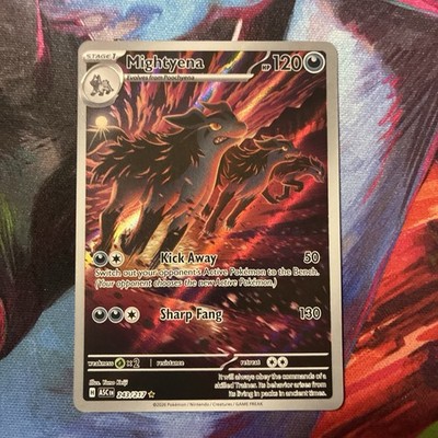 Mightyena - 243/217 Illustration Rare - English Ascended Heroes Pokemon TCG 