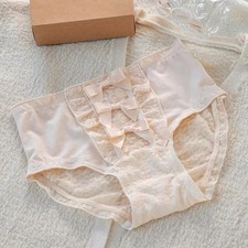 Sweet Womens Girls Lace Panties Briefs School Sheer Underwear Cute Underpants