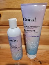 Ouidad Curl Tone It Away Shampoo Anti-Brass Conditioning Mask- Full Sizes