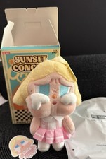 Authentic Popmart Crybaby Sunset Concert Plush Pendant Pink White US Seller