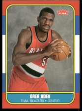 Greg Oden Rookie - 2007-08 Fleer Basketball 