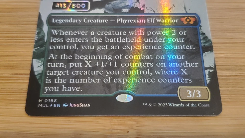 1x Ezuri, Claw of Progress, Serialized 413/500, Multiverse Legends, Magic MTG NM - Image 3 of 4