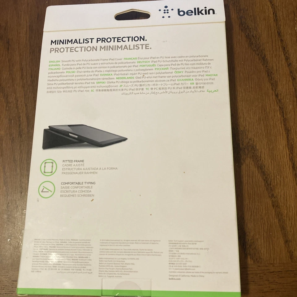Belkin форма подходит чехол для iPad воздуха черный - Изображение 4 из 4