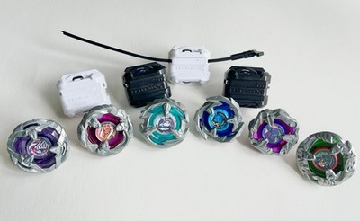 Beyblade X Lot of 6 includes Hells Chain and Launchers