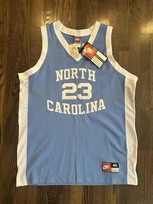 NWT Nike Authentic MICHAEL JORDAN #23 UNC North Carolina Tar Heels Jersey 48 XL | eBay