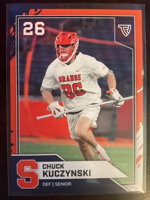 Chuck Kuczynski 2026 TFL Syracuse Orangemen Lacrosse 1st Edition RC Card #43